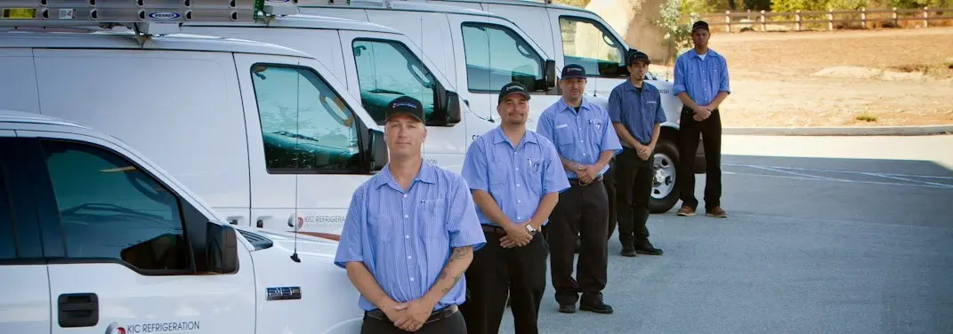 KIC Refrigeration crew ready for Mini Split Repair jobs across St. Francis